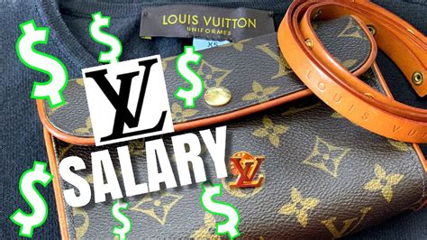 louis vuitton manager salary|louis vuitton pay monthly.